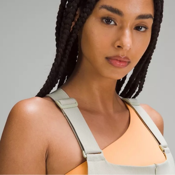 ❤️ Lululemon WovenAir Overalls Size 8 Raw Linen NWT - Picture 15 of 15